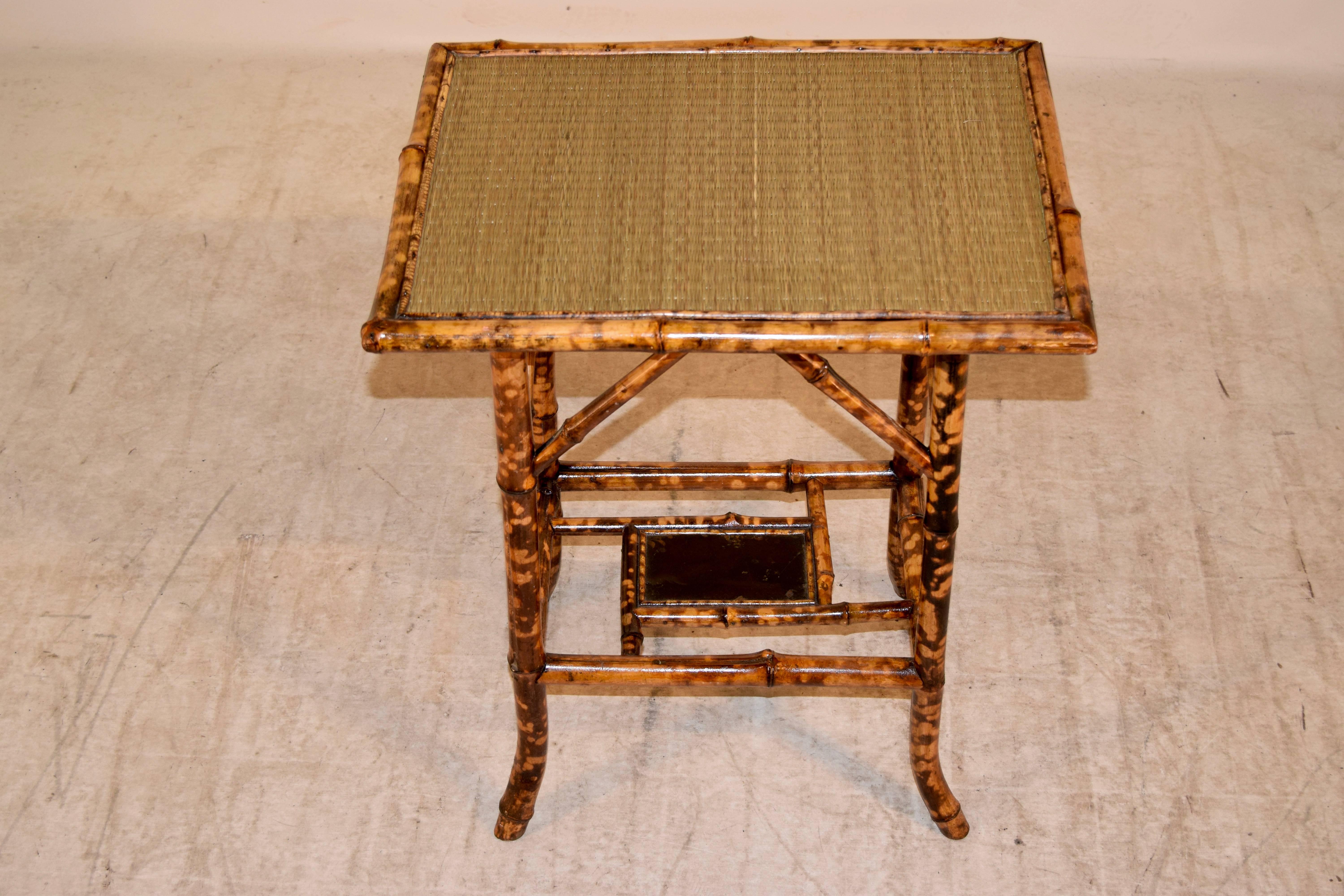 tortoise side table