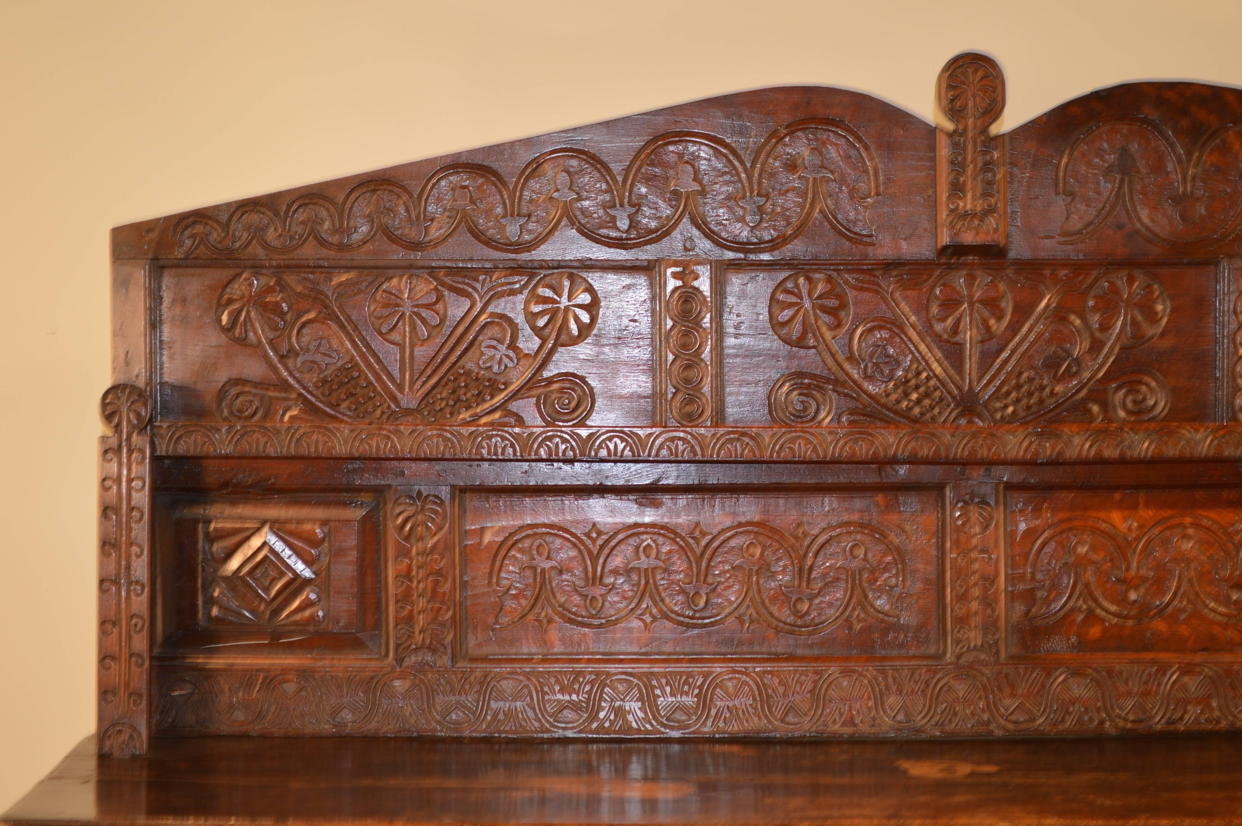 17th Century Welsh Oak Dresser 1