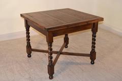 English Draw Leaf Table, circa 1900