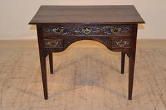 18th Century English Oak Lowboy