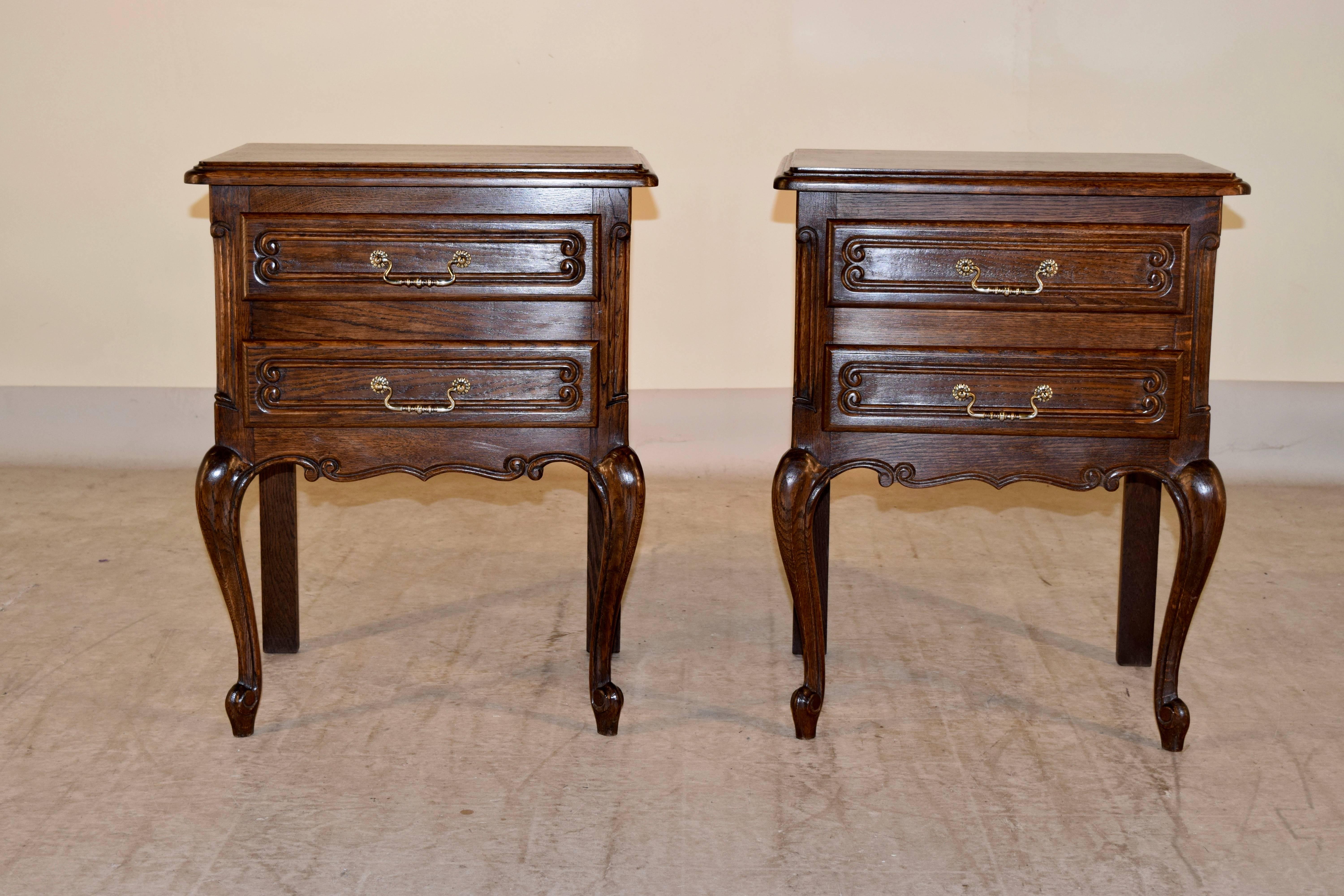 pair of side tables