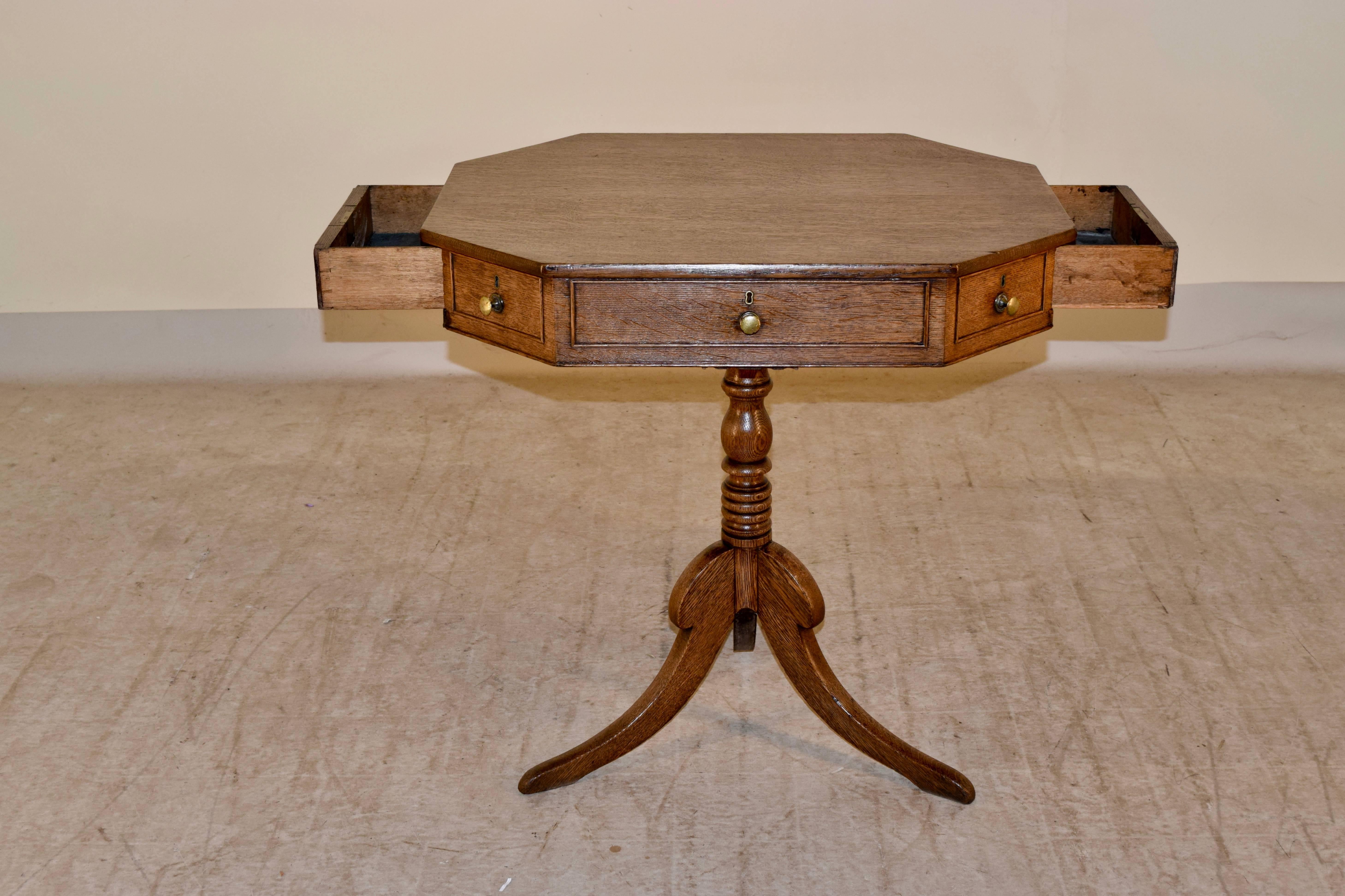 18th Century Georgian Rent Table In Excellent Condition In High Point, NC