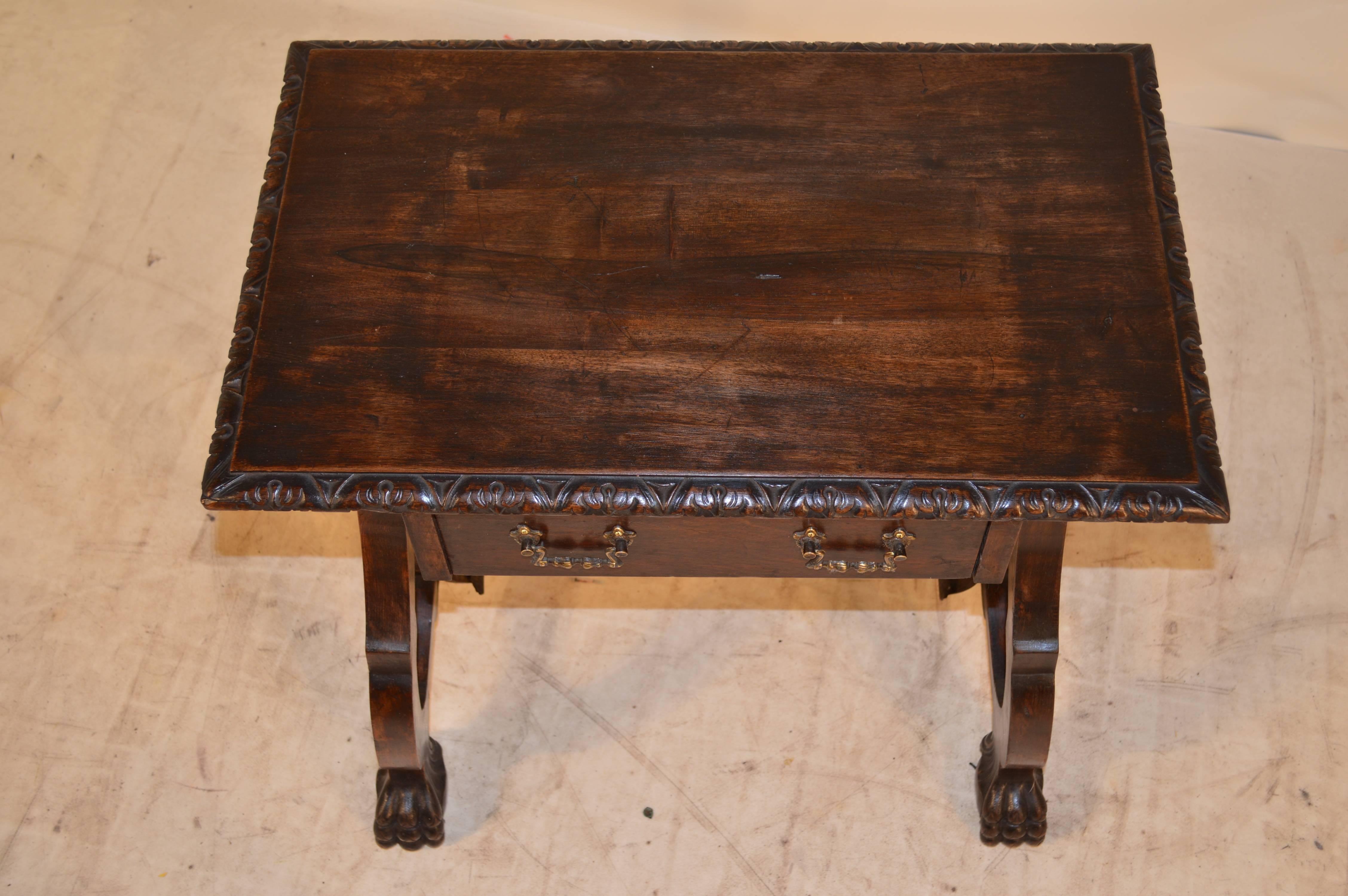 Italian Side Table, circa 1900 In Excellent Condition In High Point, NC