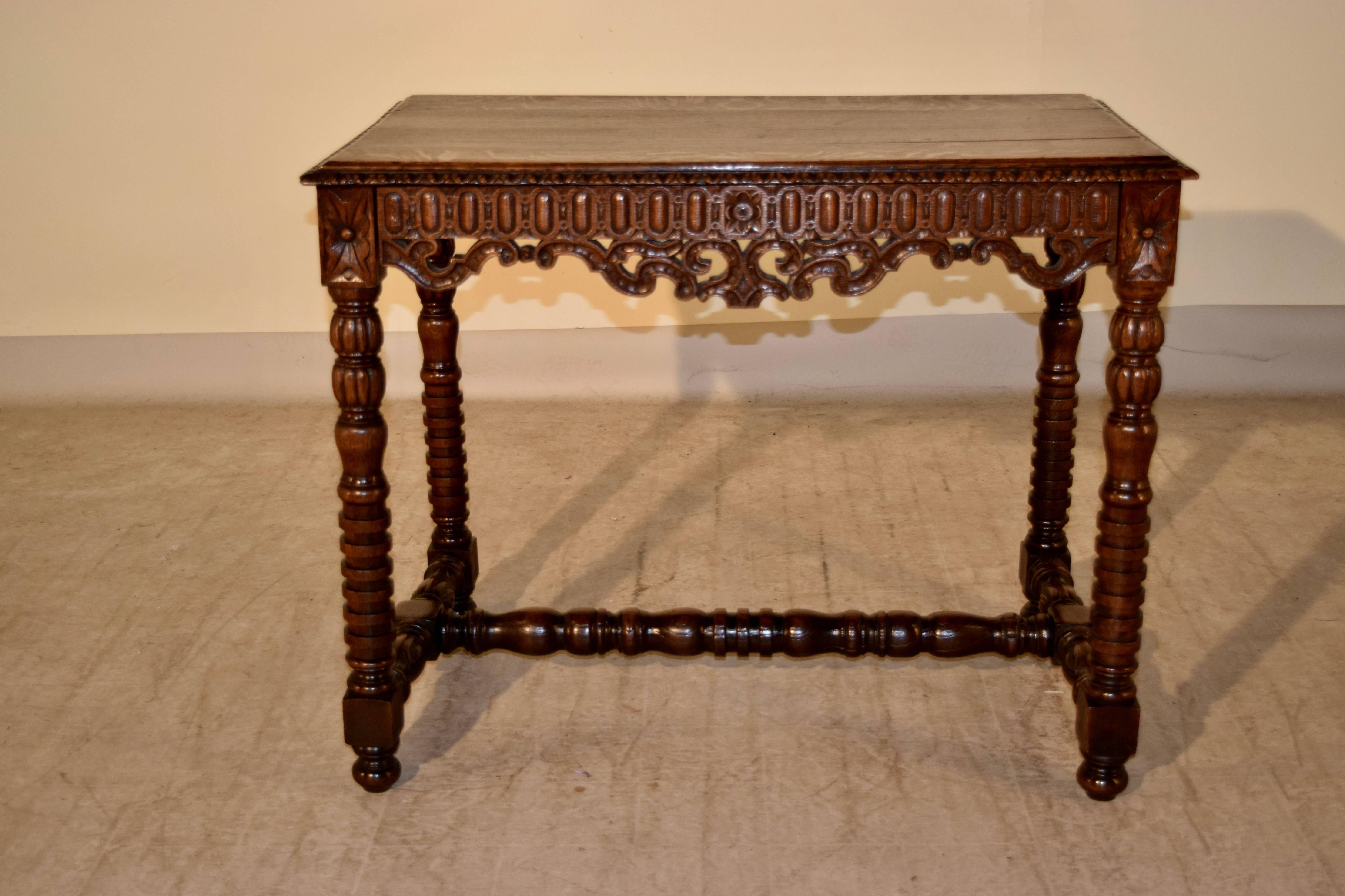 Baroque Revival 19th Century French Side Table