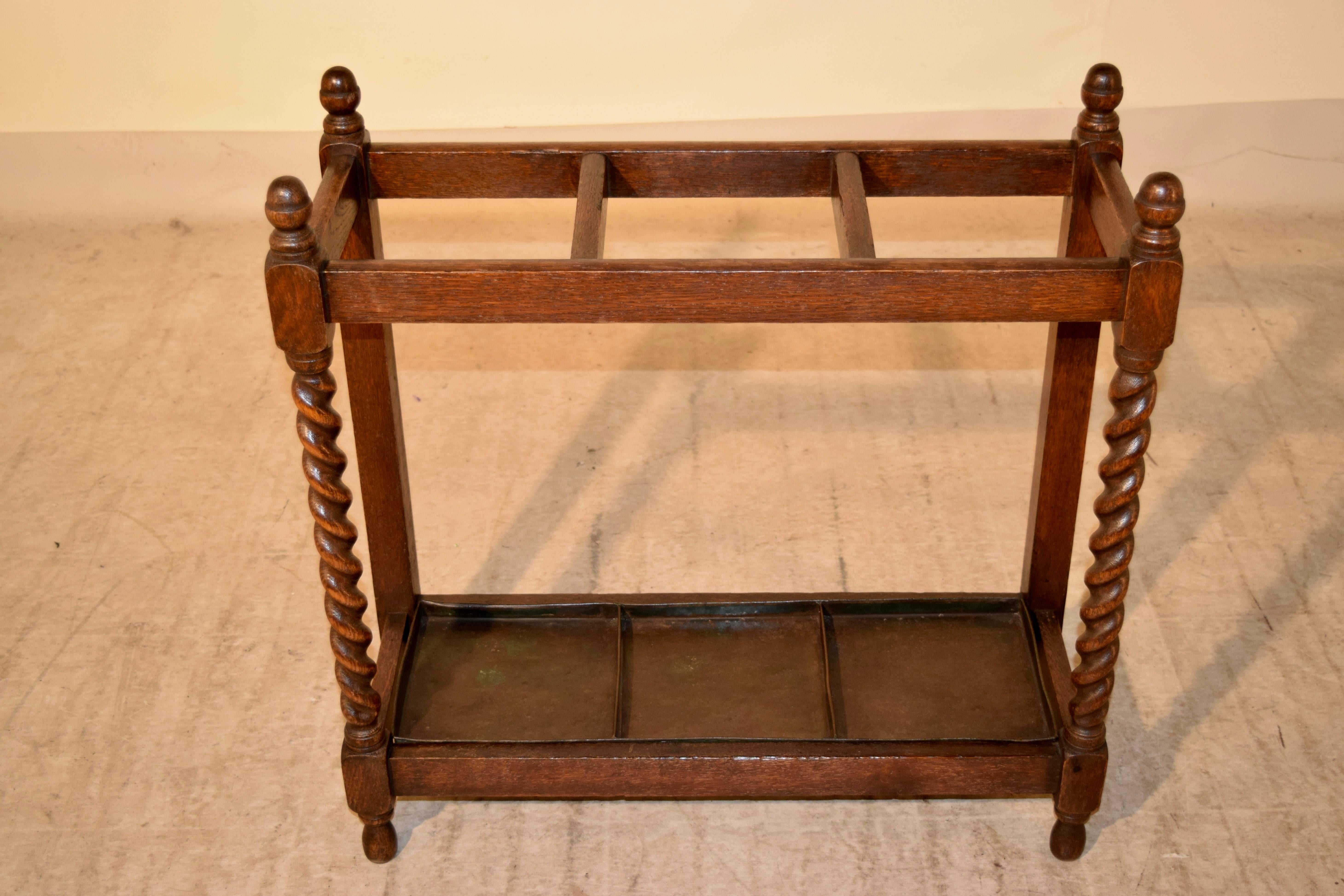 Late 19th Century Umbrella Stand In Good Condition In High Point, NC