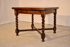 English Oak Draw-Leaf Table, circa 1900
