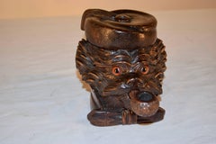 19th Century Black Forest Dog Humidor