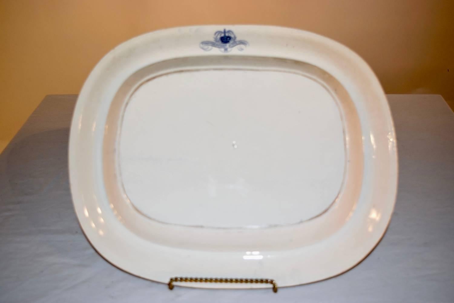 Victorian 19th Century Staffordshire Platter