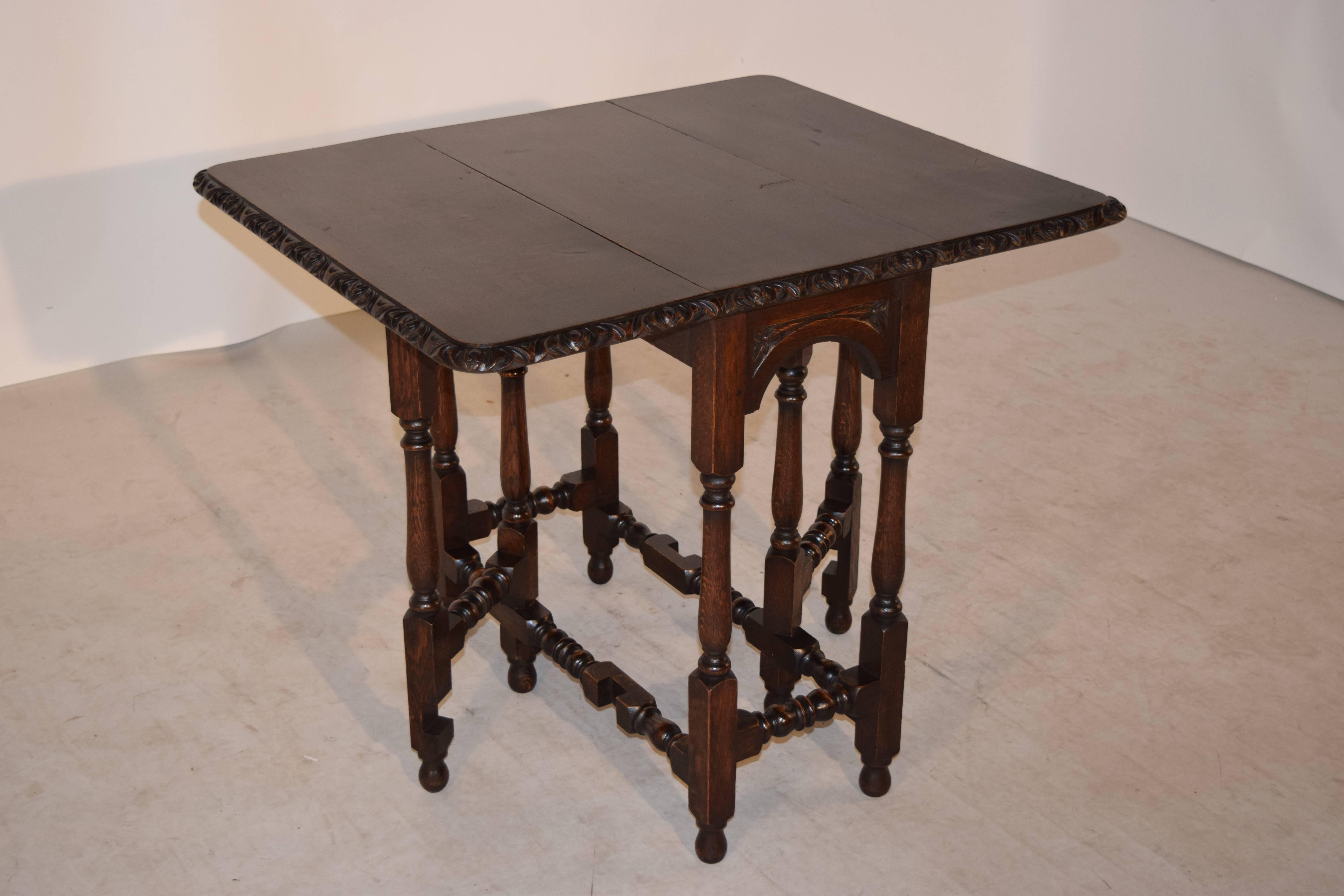 19th Century Gate Leg Table In Good Condition In High Point, NC