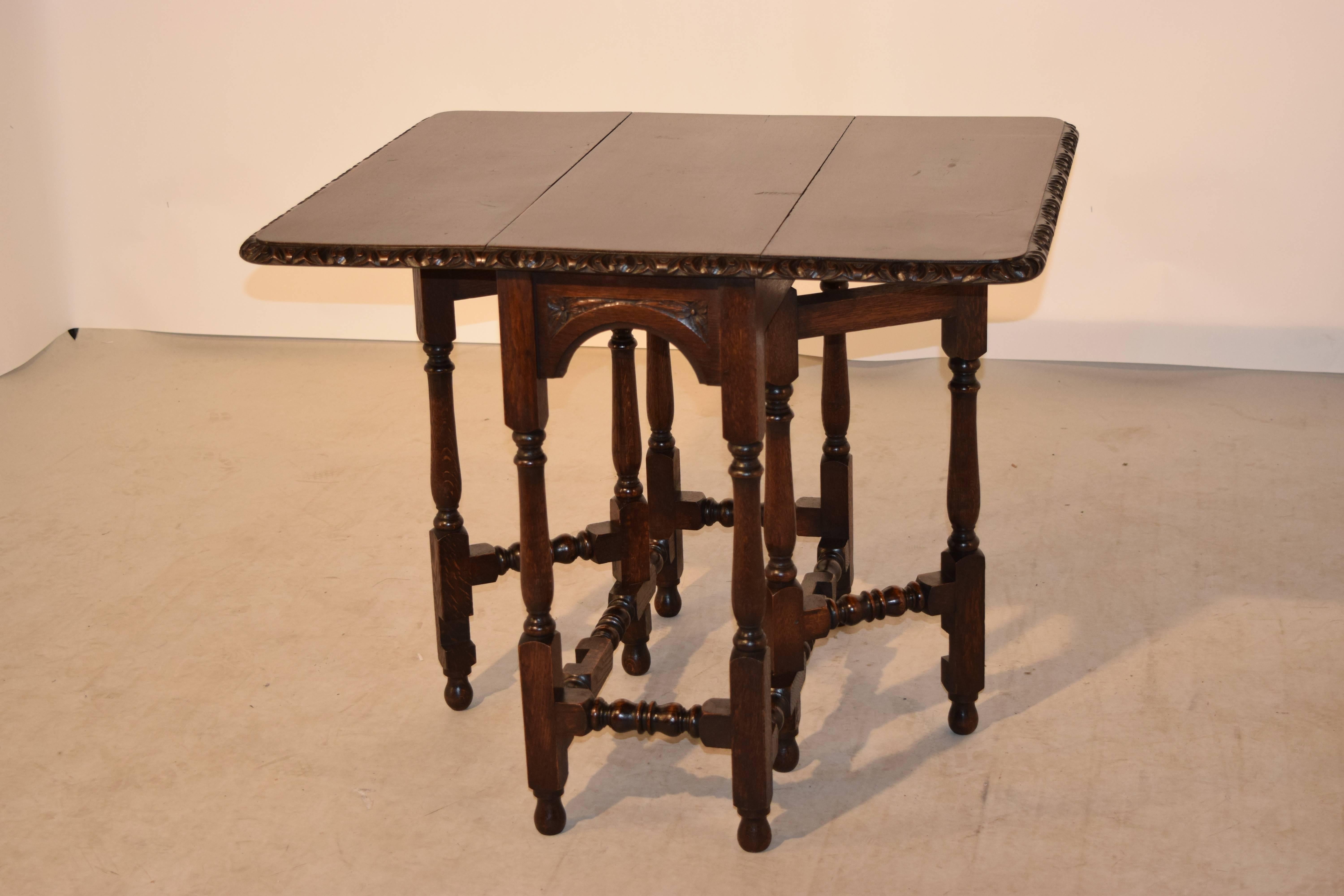 Oak 19th Century Gate Leg Table