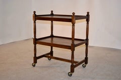 English Oak Drinks Cart, circa 1900