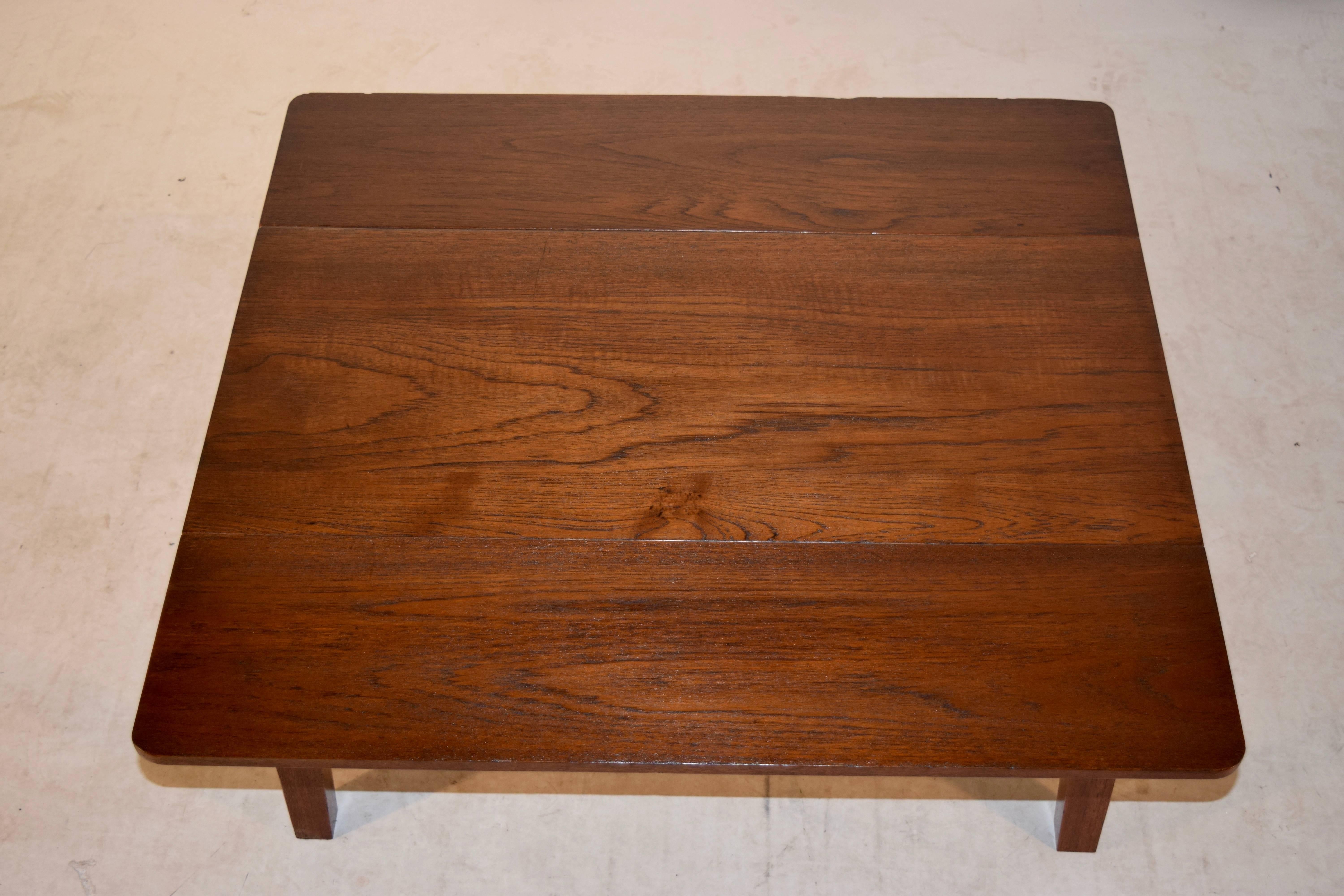 chestnut end table