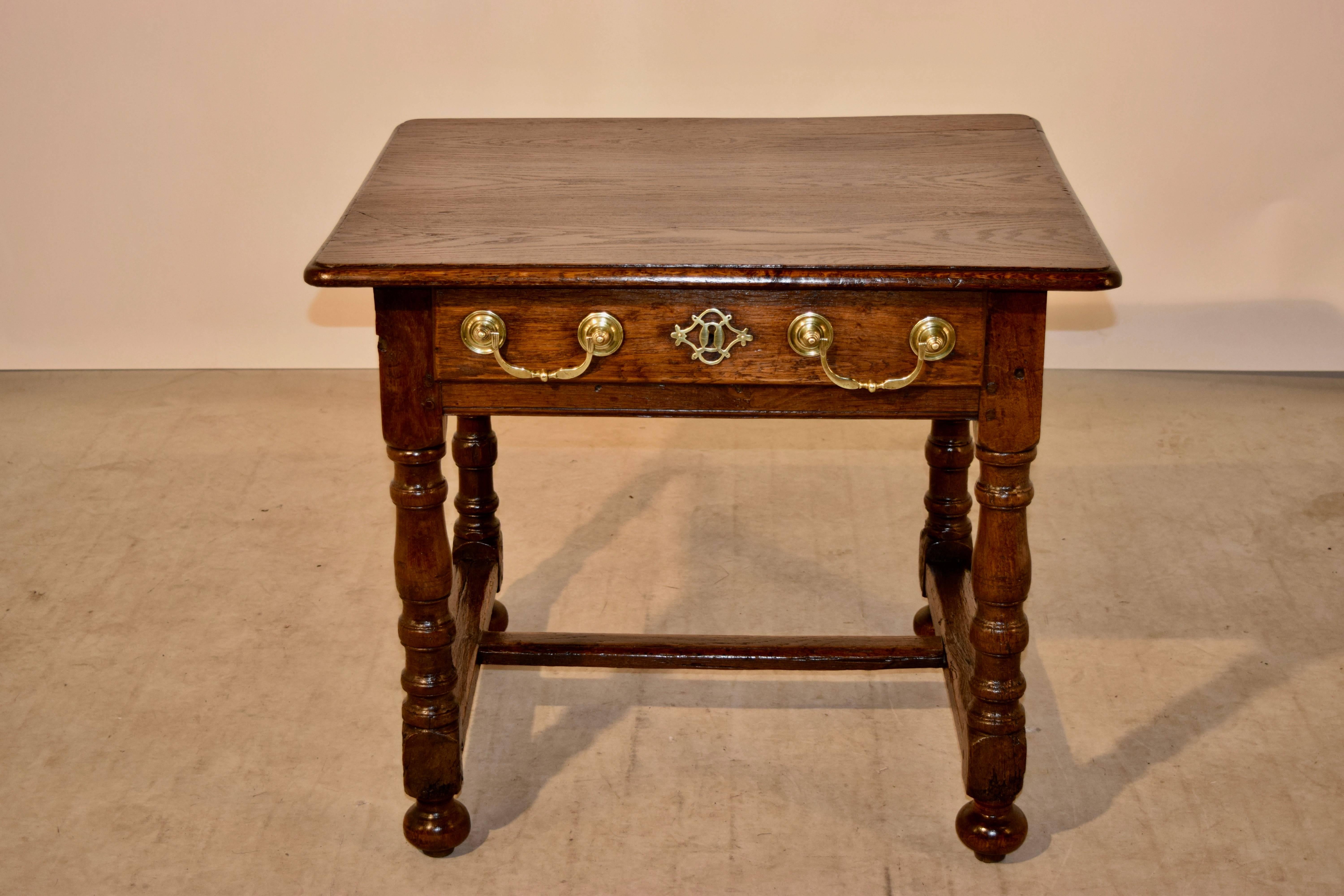 18th century side table