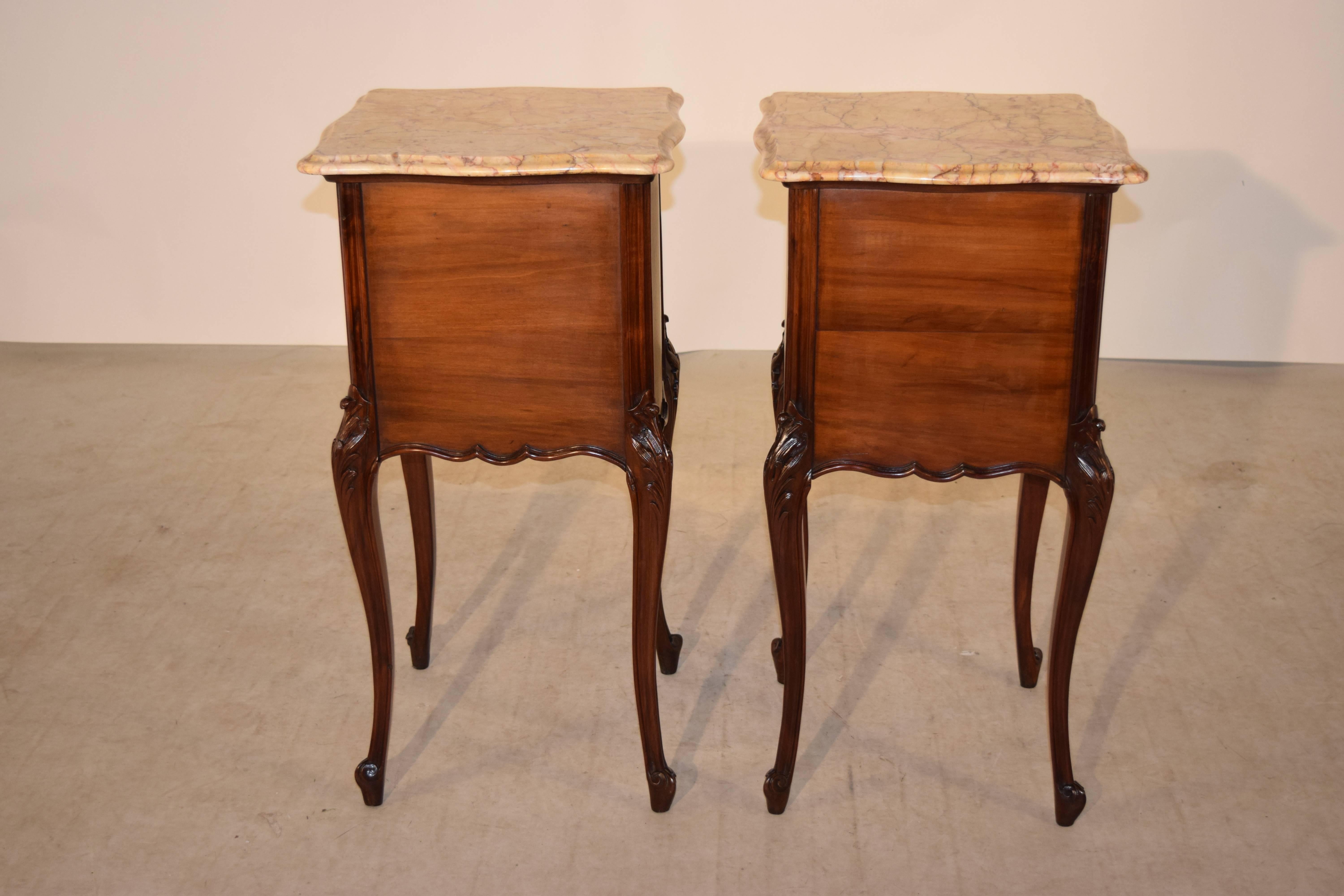 19th Century Pair of French Bedside Tables 1