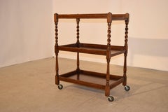 Late 19th Century Oak Drinks Cart