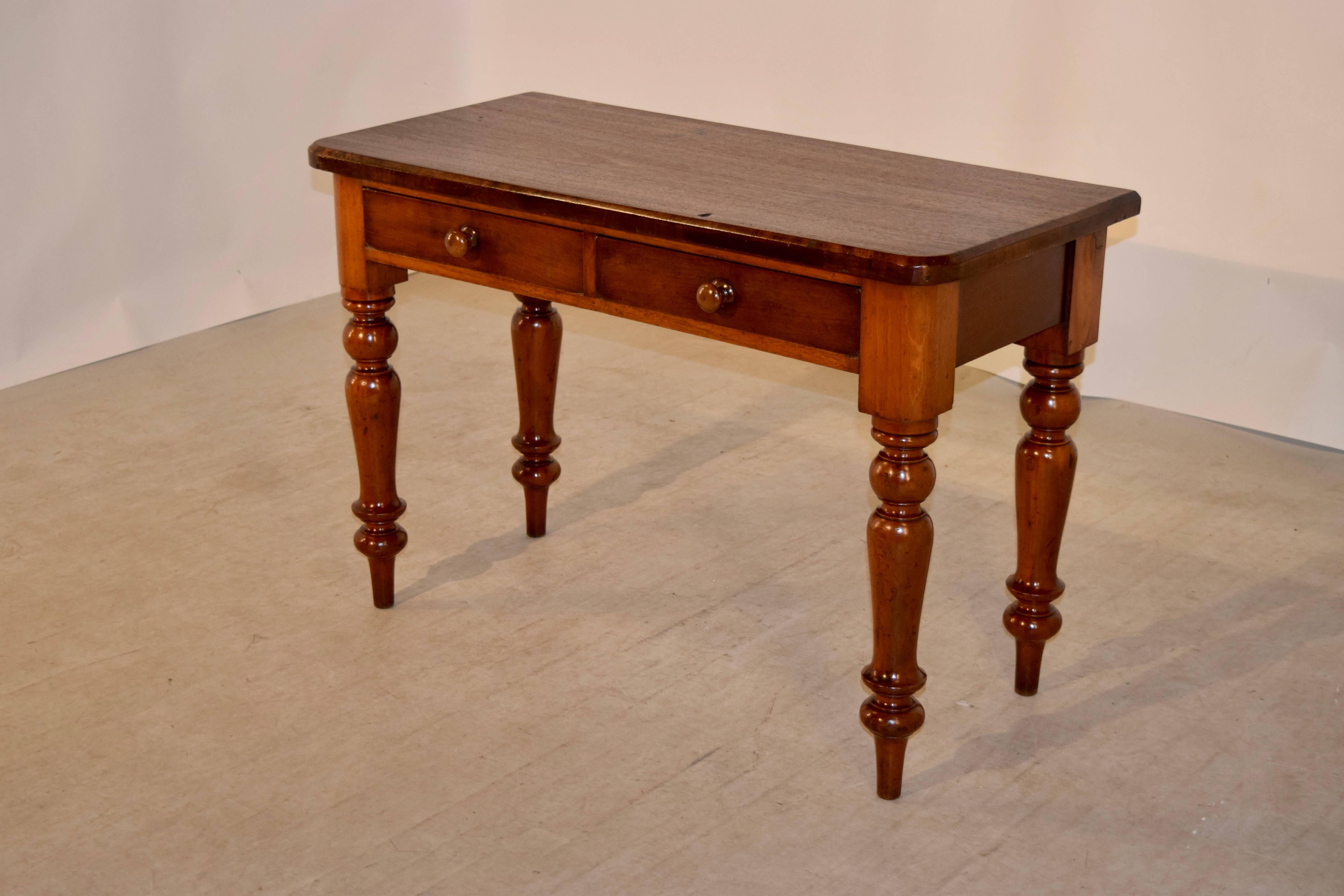 Victorian 19th Century Mahogany Side Table