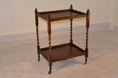 English Oak Drink Cart, c.1900