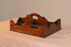 George III Mahogany Wine Caddy