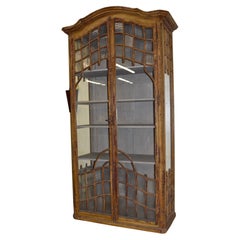 19th Century French Painted Vitrine