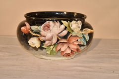19th Century French Majolica Jardiniere