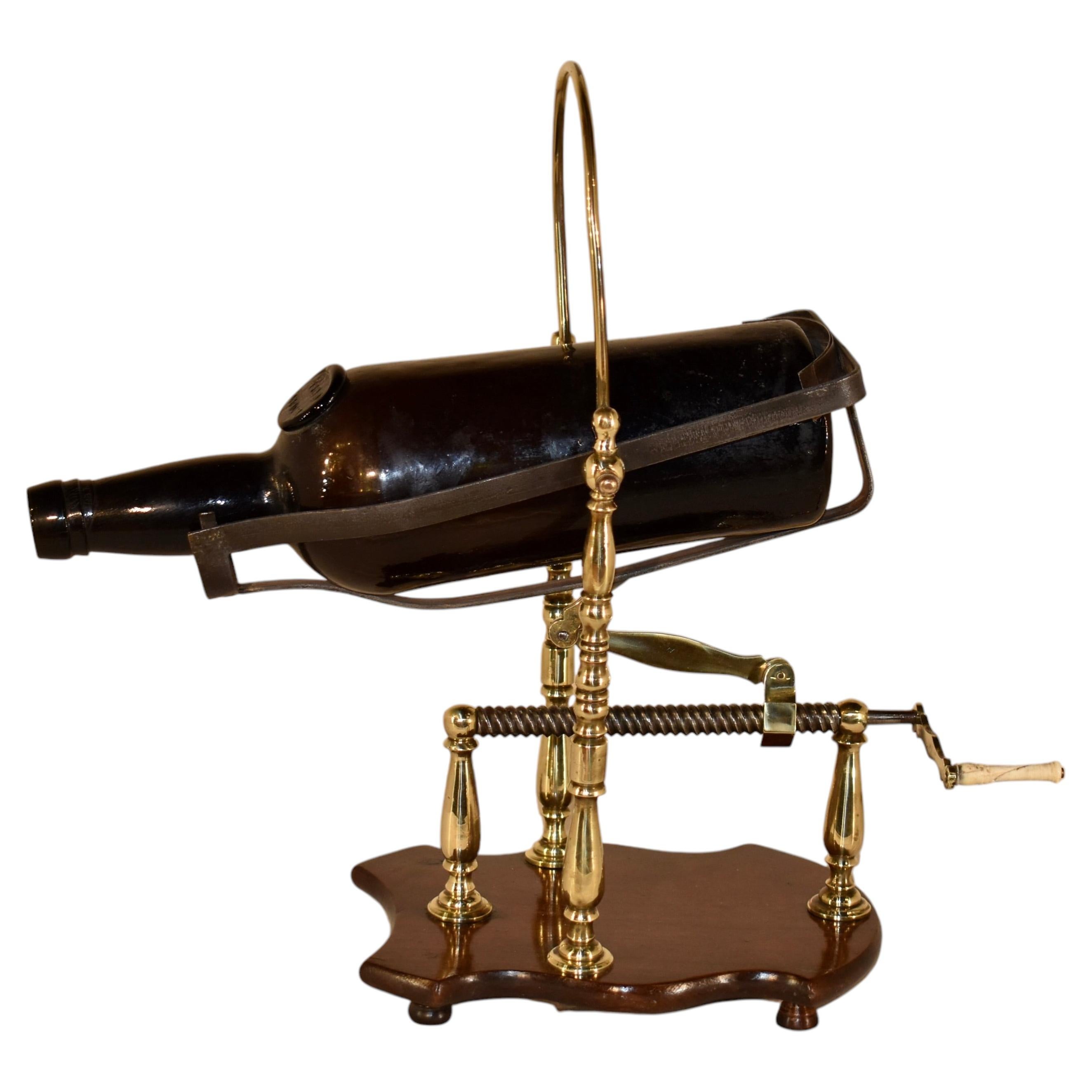 What is the purpose of decanting?