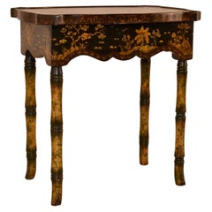 Circa 1960's Chinoiserie Side Table from England