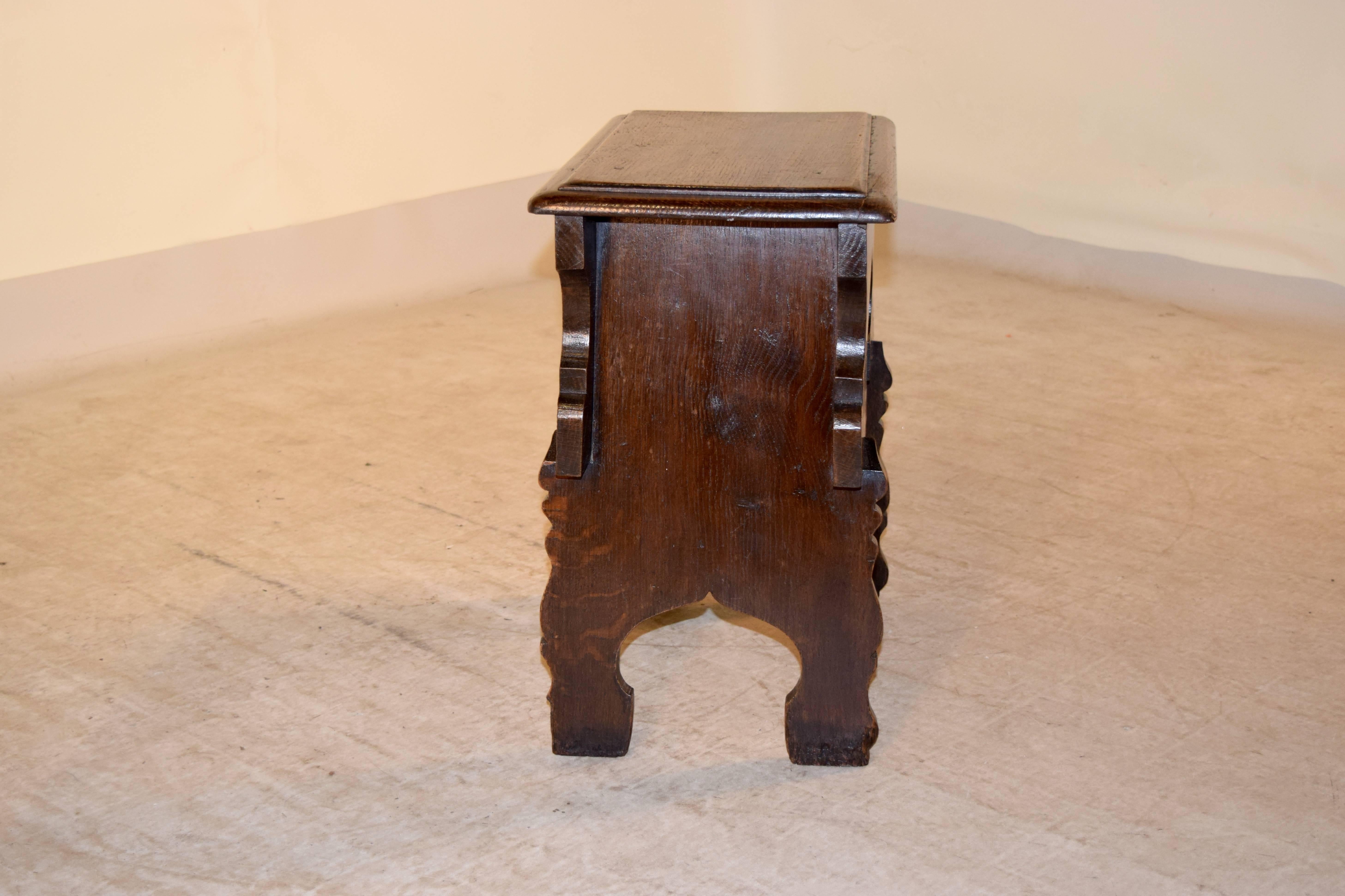 Georgian 18th Century Welsh Country Stool