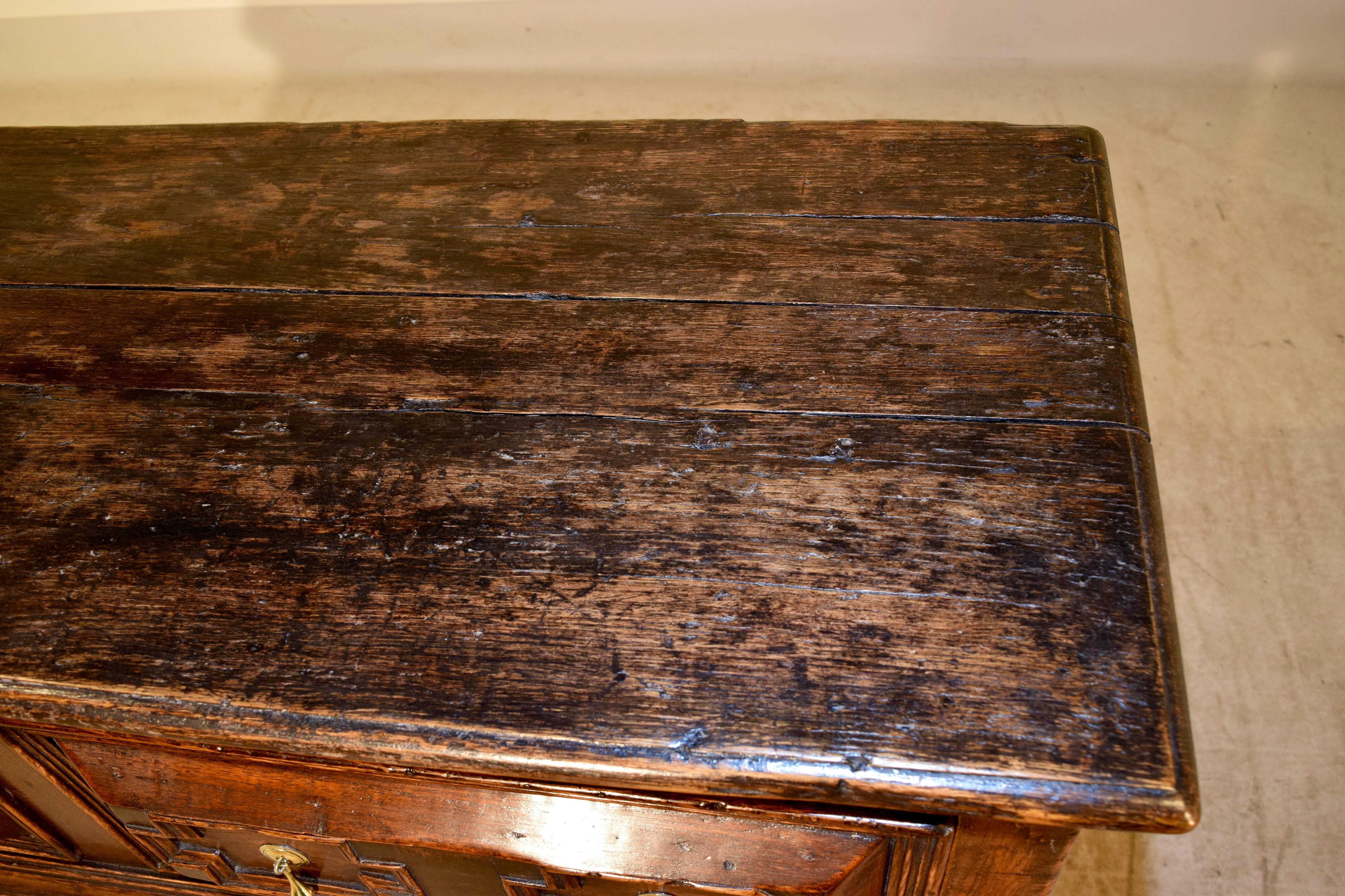 17th Century English Oak Sideboard In Good Condition In High Point, NC