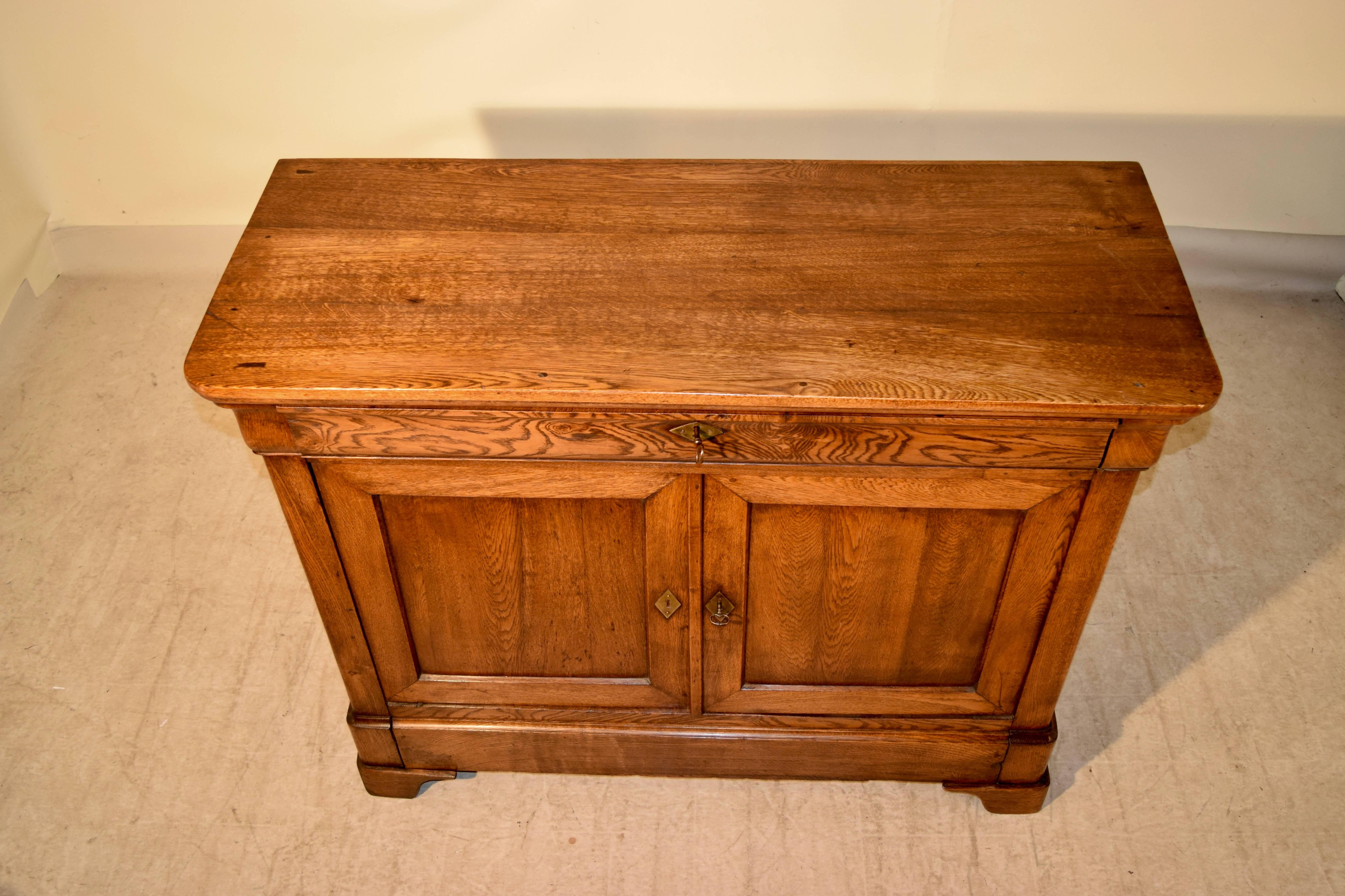 19th Century Louis Philippe Buffet In Excellent Condition In High Point, NC