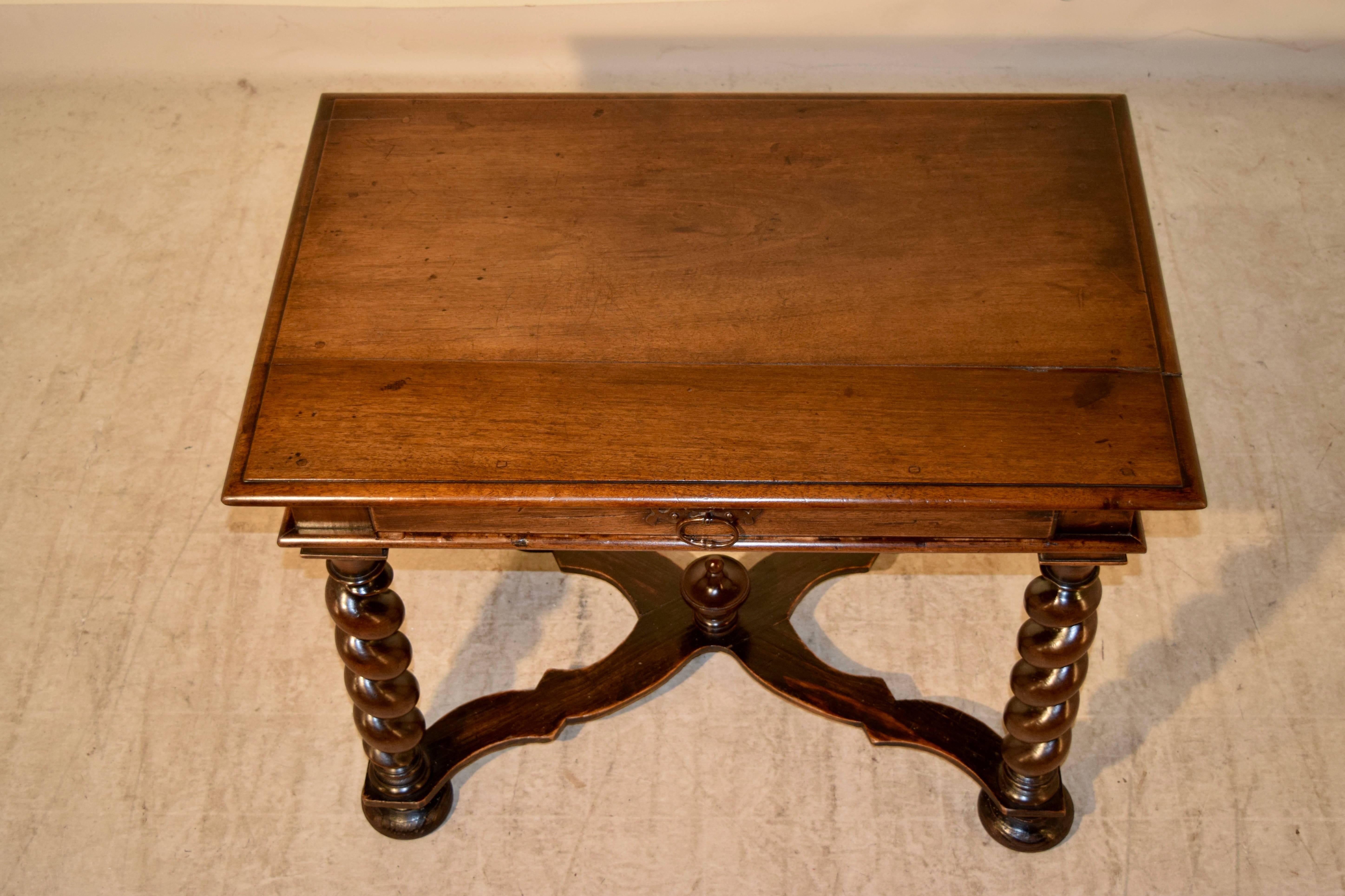 Late 18th Century French Side Table In Excellent Condition In High Point, NC