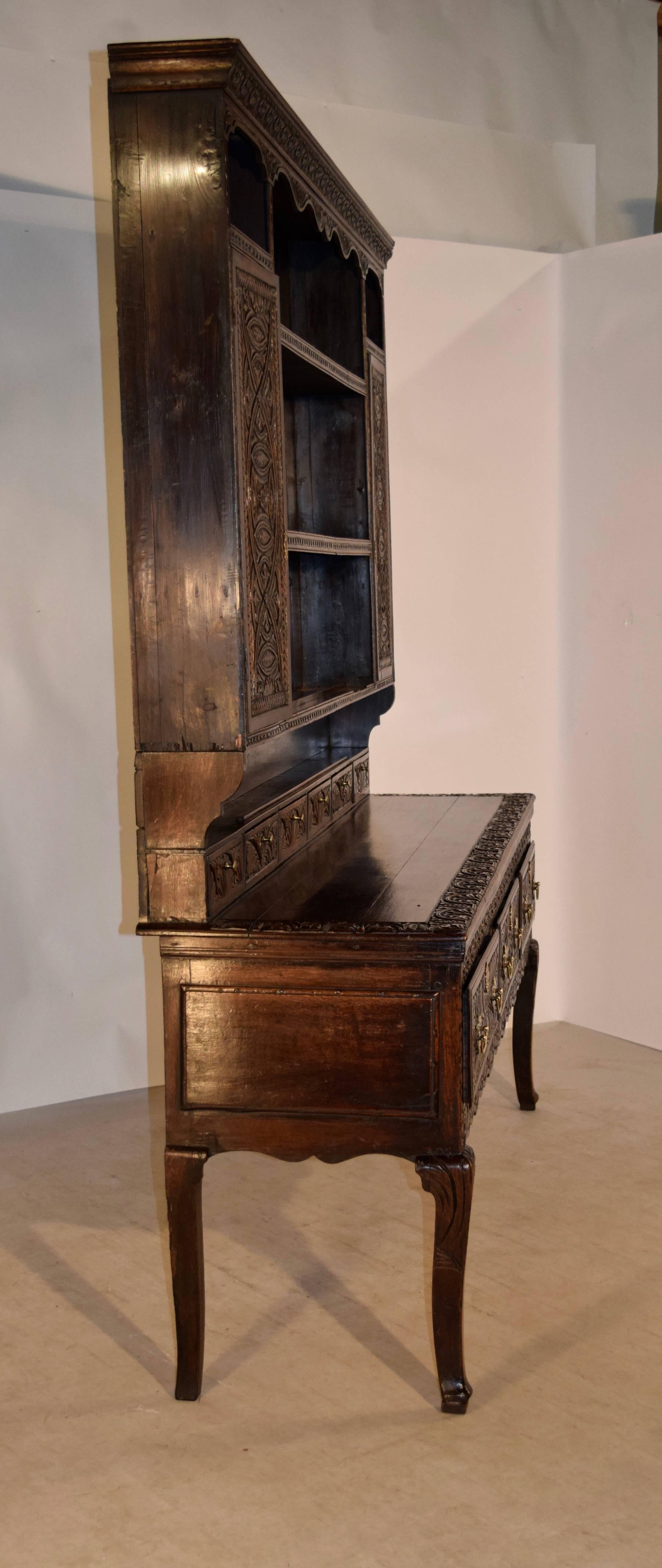 William and Mary 18th Century Welsh Oak Dresser