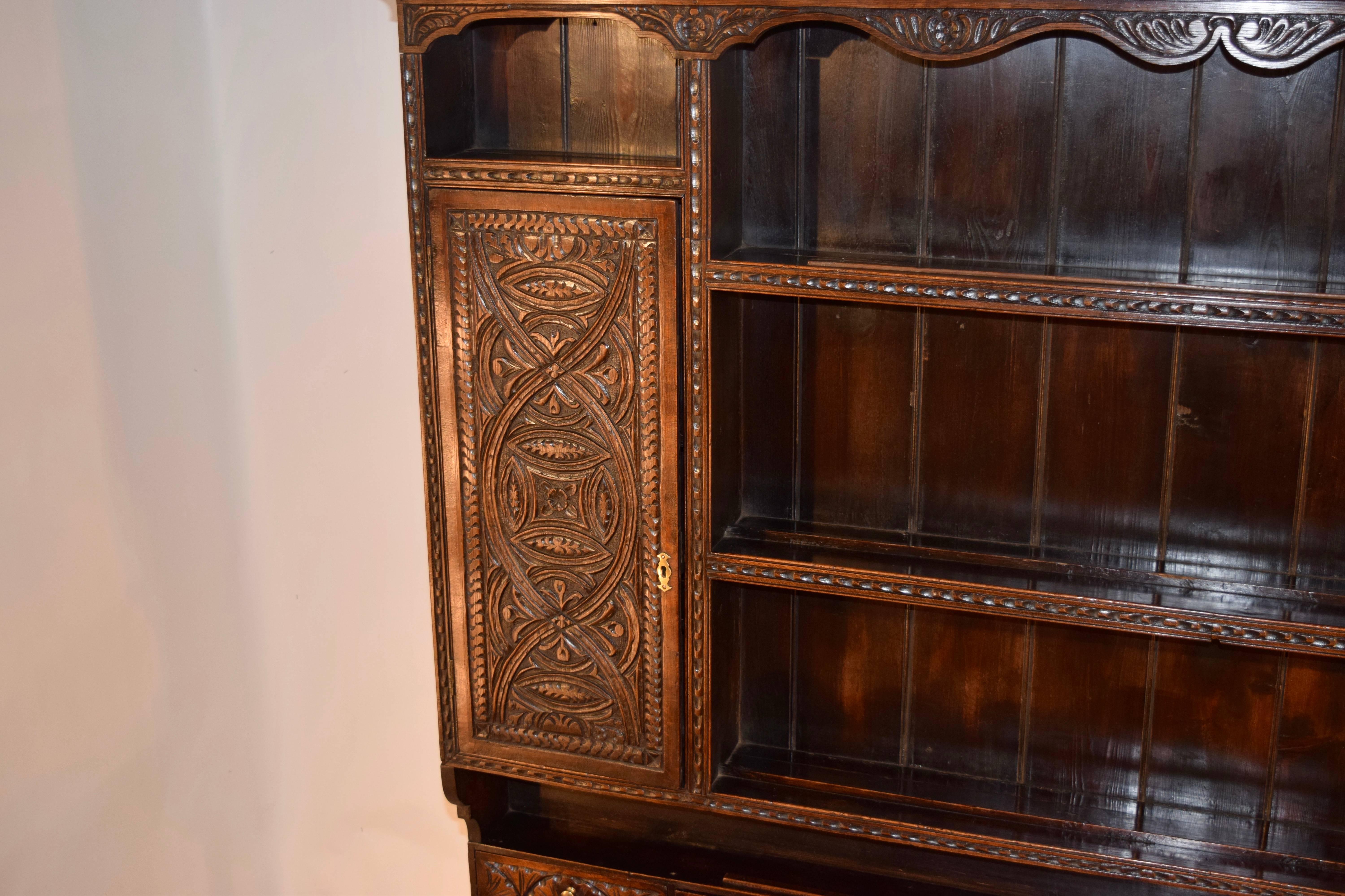 18th Century Welsh Oak Dresser 1