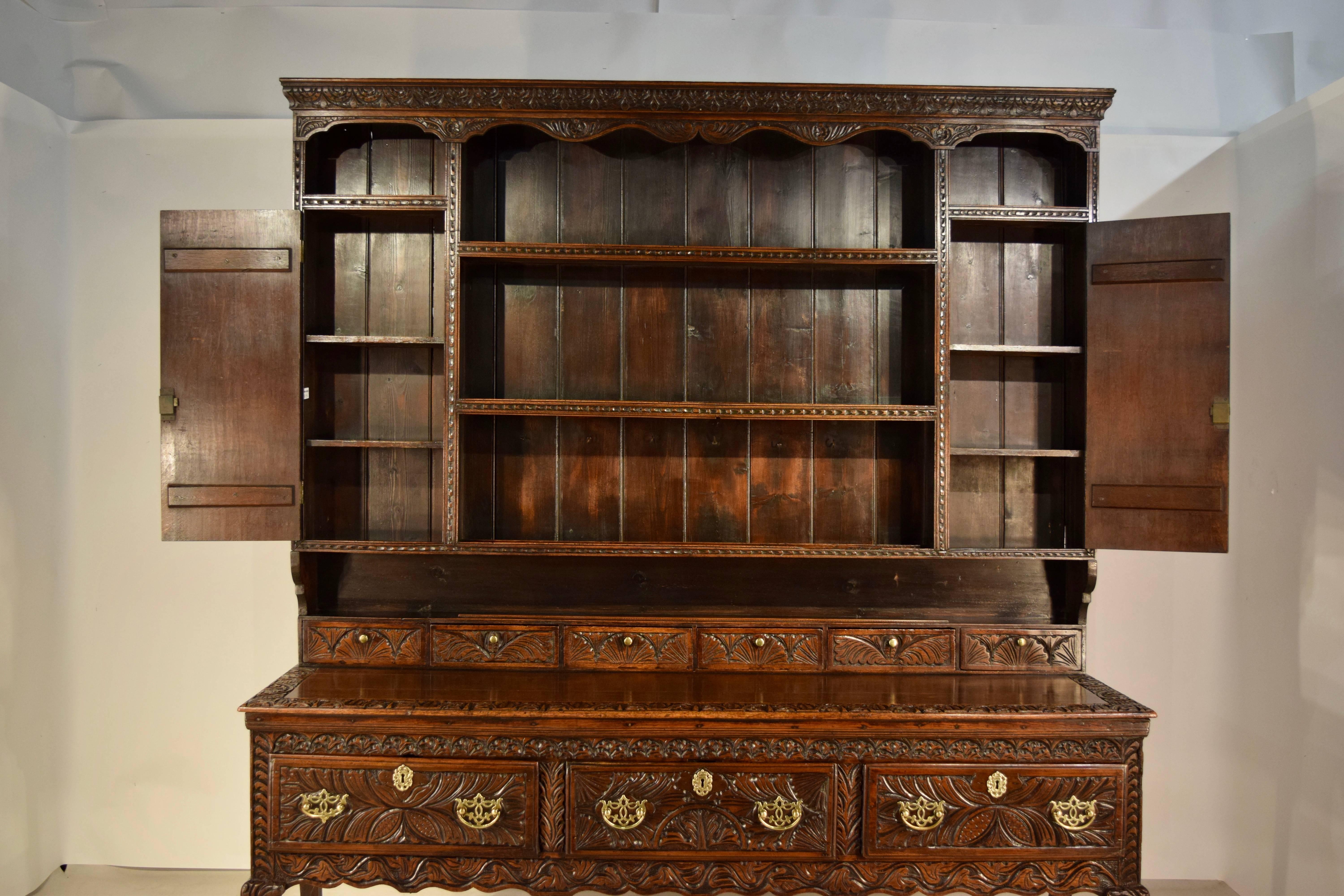 18th Century Welsh Oak Dresser 4