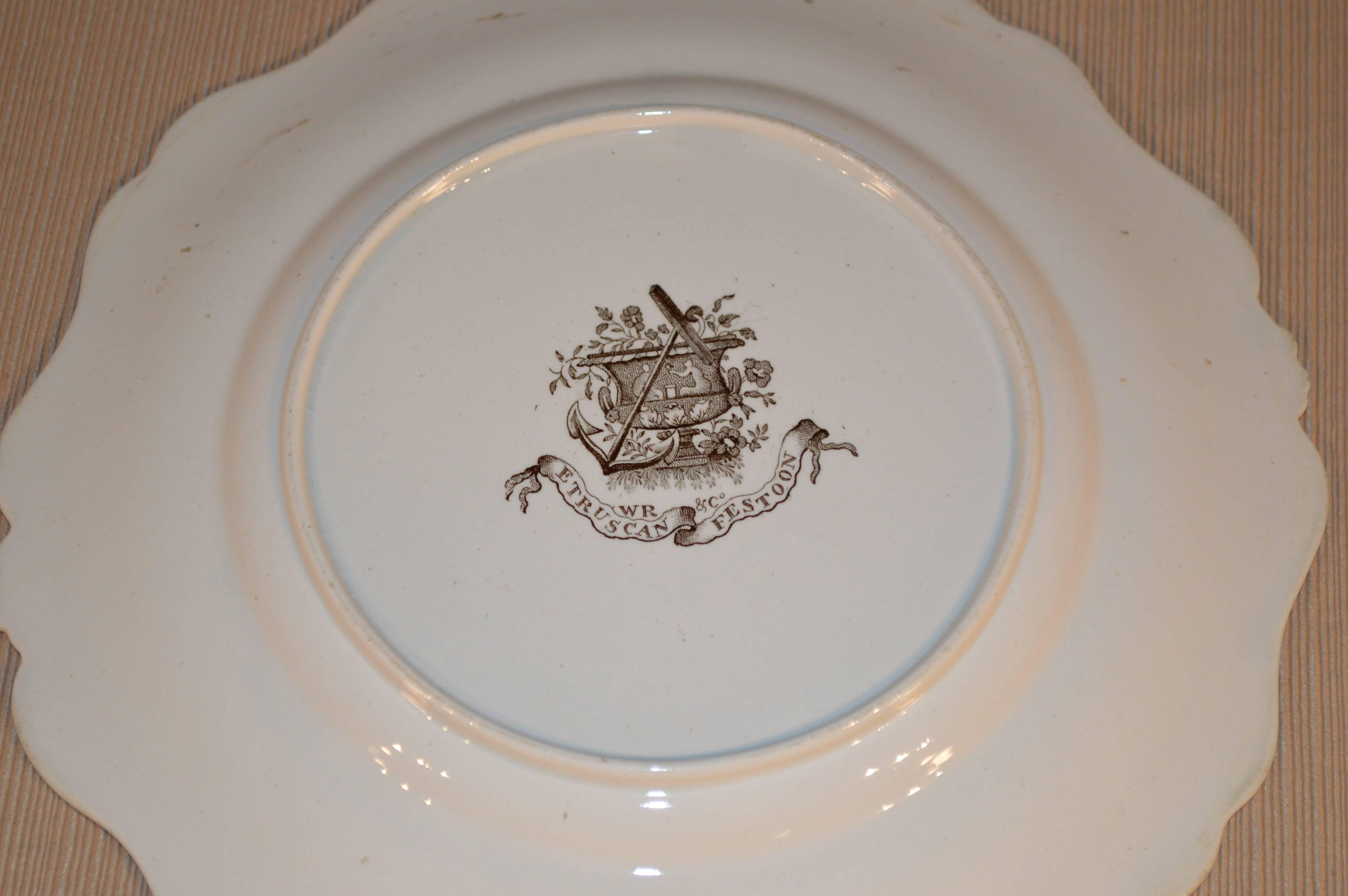 Victorian 19th Century Bi-Color Plates