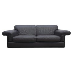 Vintage-Zweisitzer-Sofa „de Sede DS-68“ aus braunem Leder