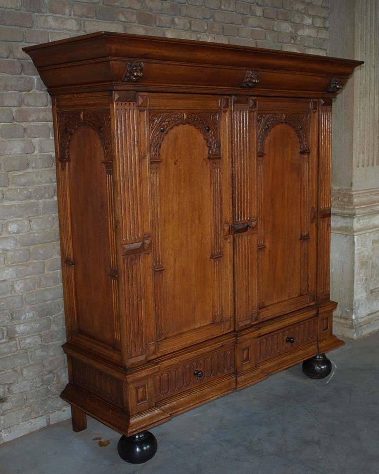 18th Century, Dutch Renaissance Cabinet For Sale at 1stDibs