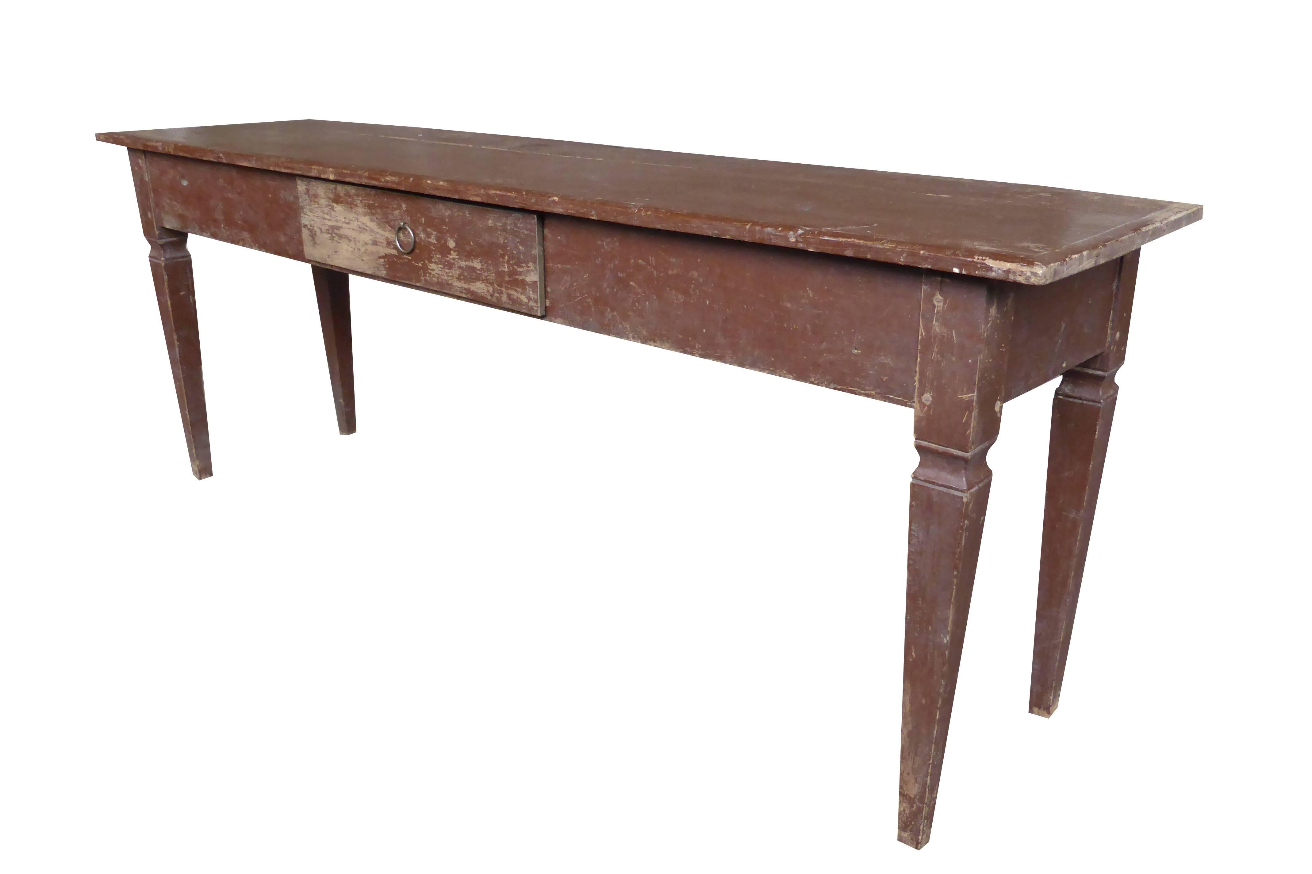 20th Century Teak Wood Side Table 2