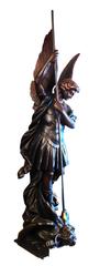 Exceptional Cast Iron Statue of Archangel St. Michael