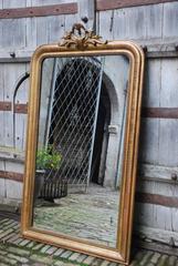 19th Century Gold Gilded Baroque Mirror