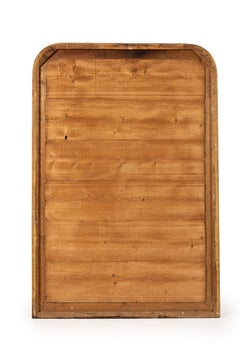 Antiker französischer Spiegel im Louis-Philippe-Stil aus dem 19. Jahrhundert mit Blattgoldverzierung, um 1870