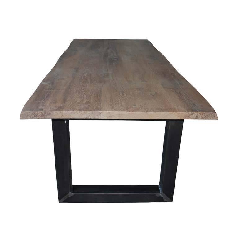 Dutch Contemporary Oakwood Tree-Trunk Table, Handcrafted