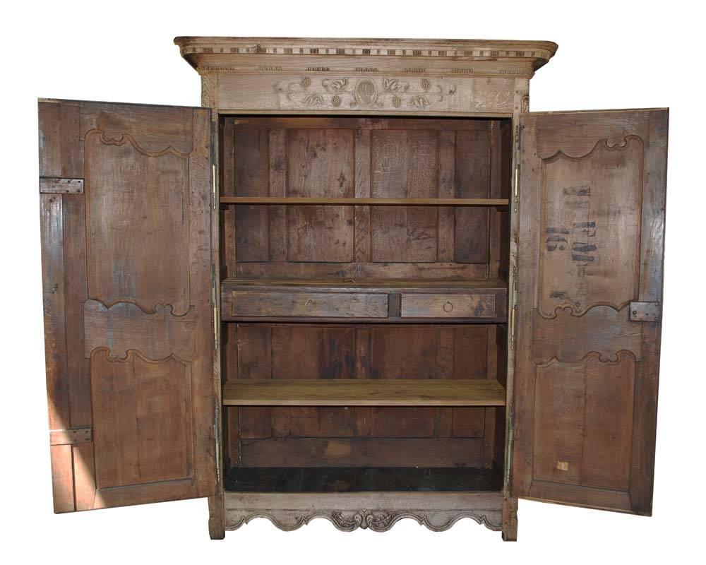 French 19th Century Marriage Cabinet or Armoire