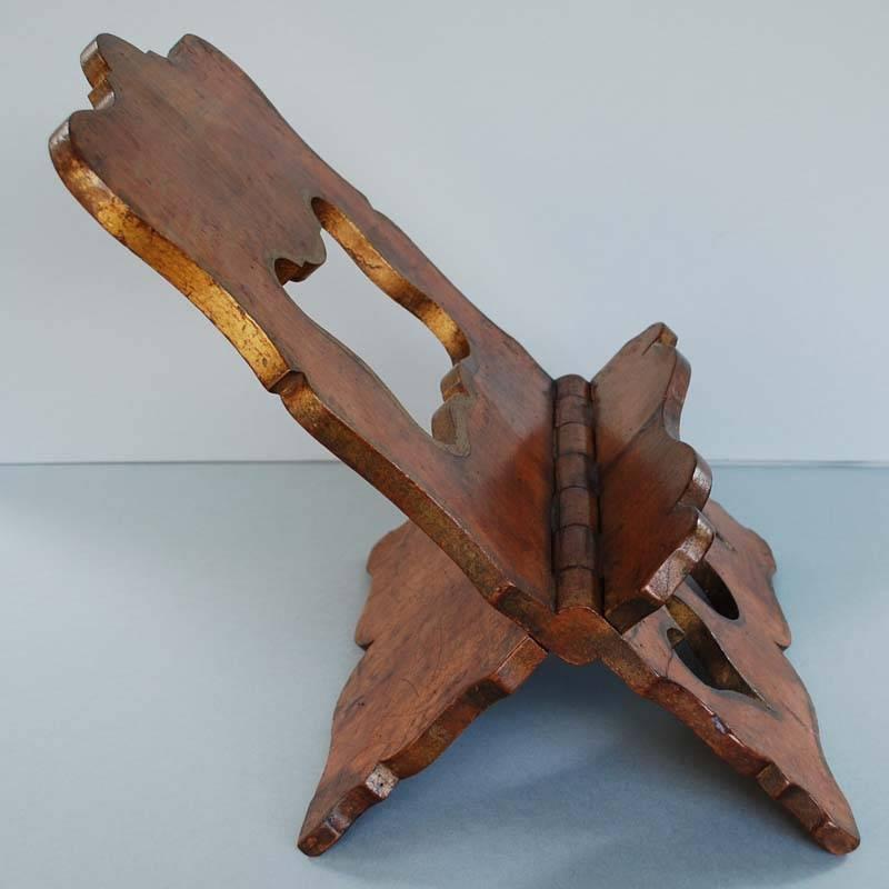 19th century folding book stand made from cherrywood.
Originates Austria, circa 1850.