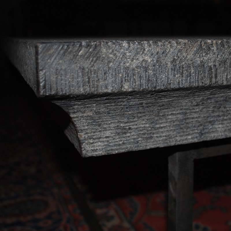 19th Century Coffee Table with Bluestone Altar Top 1
