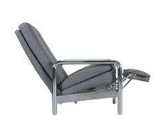 Milo Baughman Chrome Reclining Chair for Thayer Coggin
