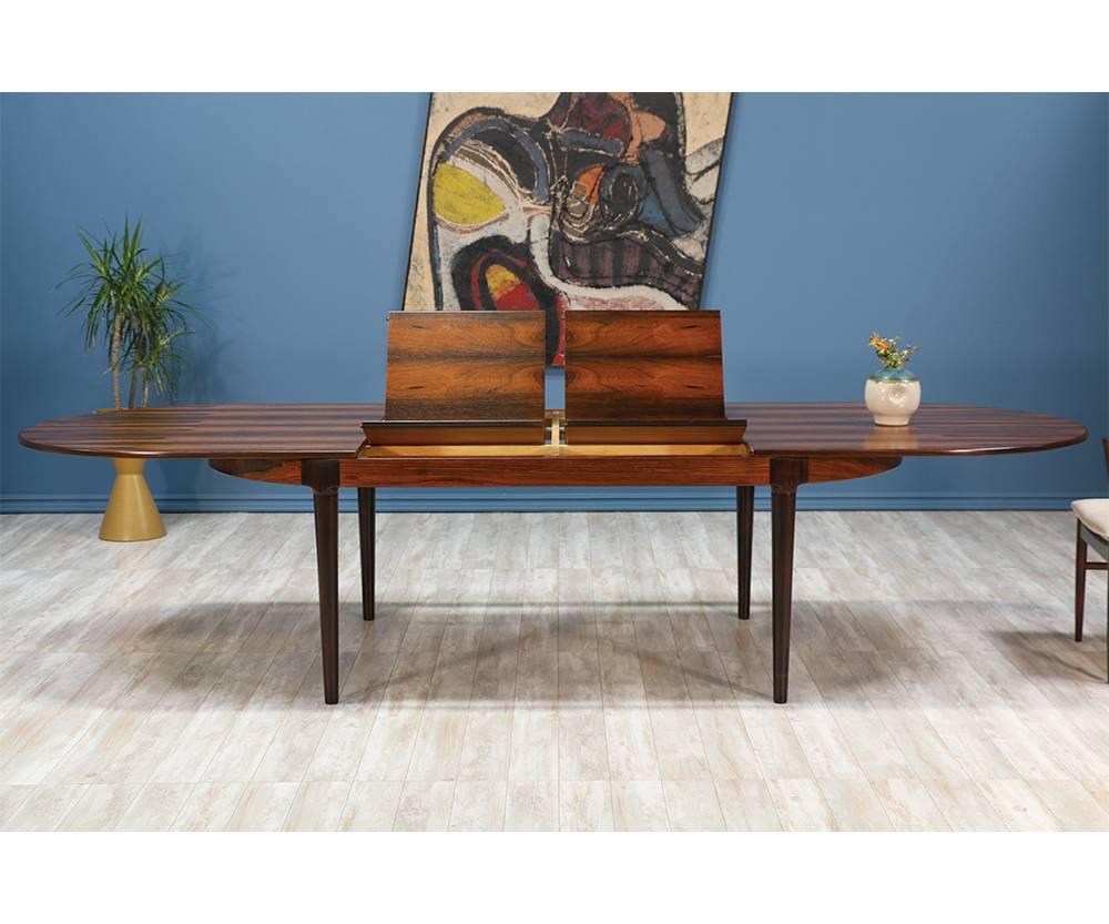 Danish Arne Hovmand-Olsen Rosewood Dining Table for Mogens Kold