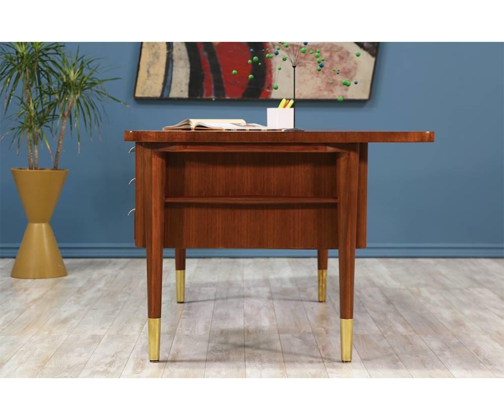 Late 20th Century Midcentury Executive Desk by Stow and Davis