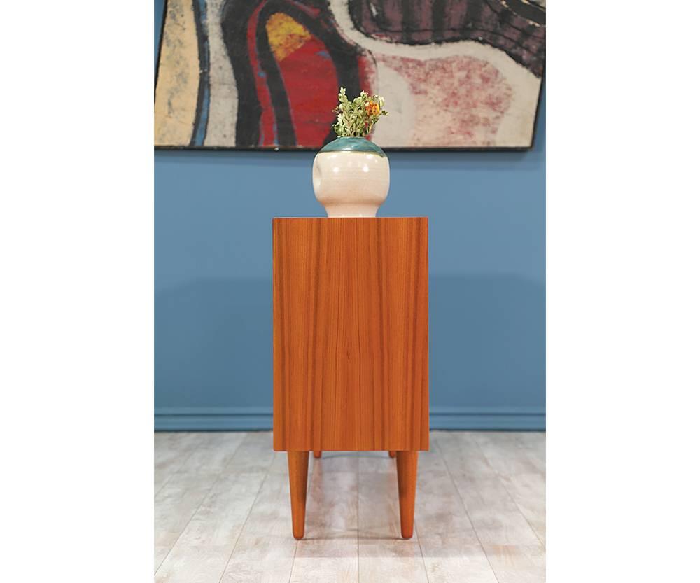 mid century low bookcase
