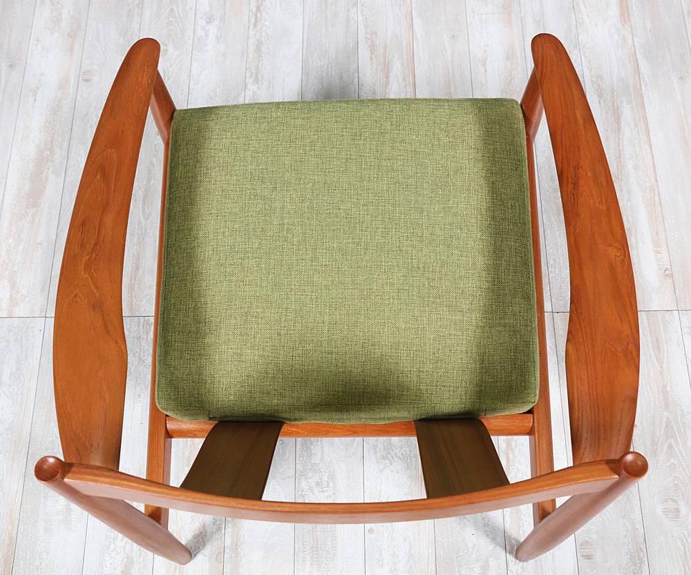 Danish Grete Jalk Teak Lounge Chair for France & Søn