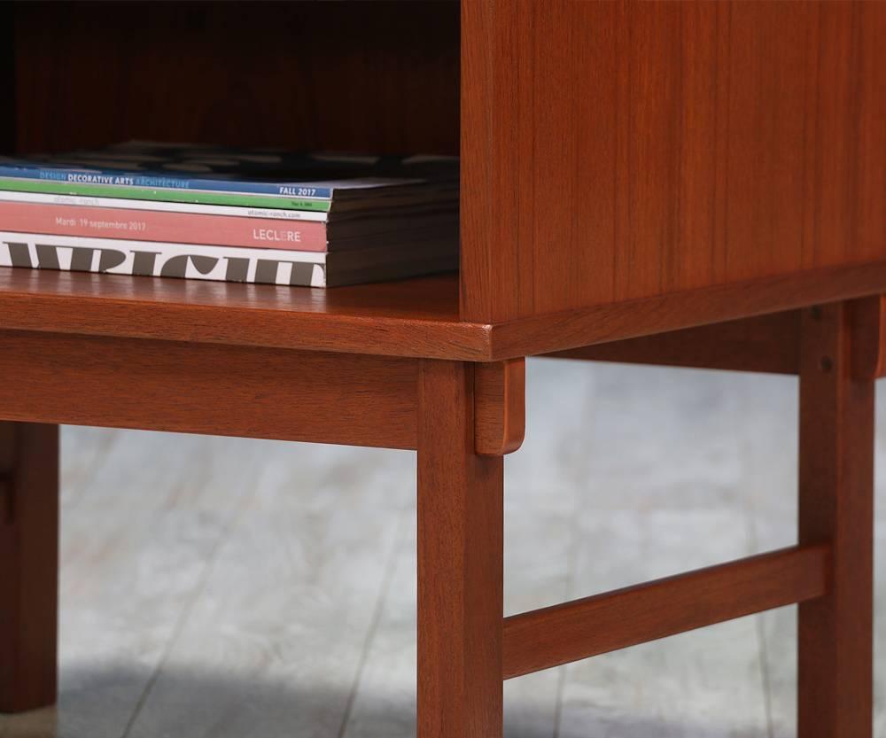 Mid-20th Century Folke Ohlsson Teak Nightstands for DUX